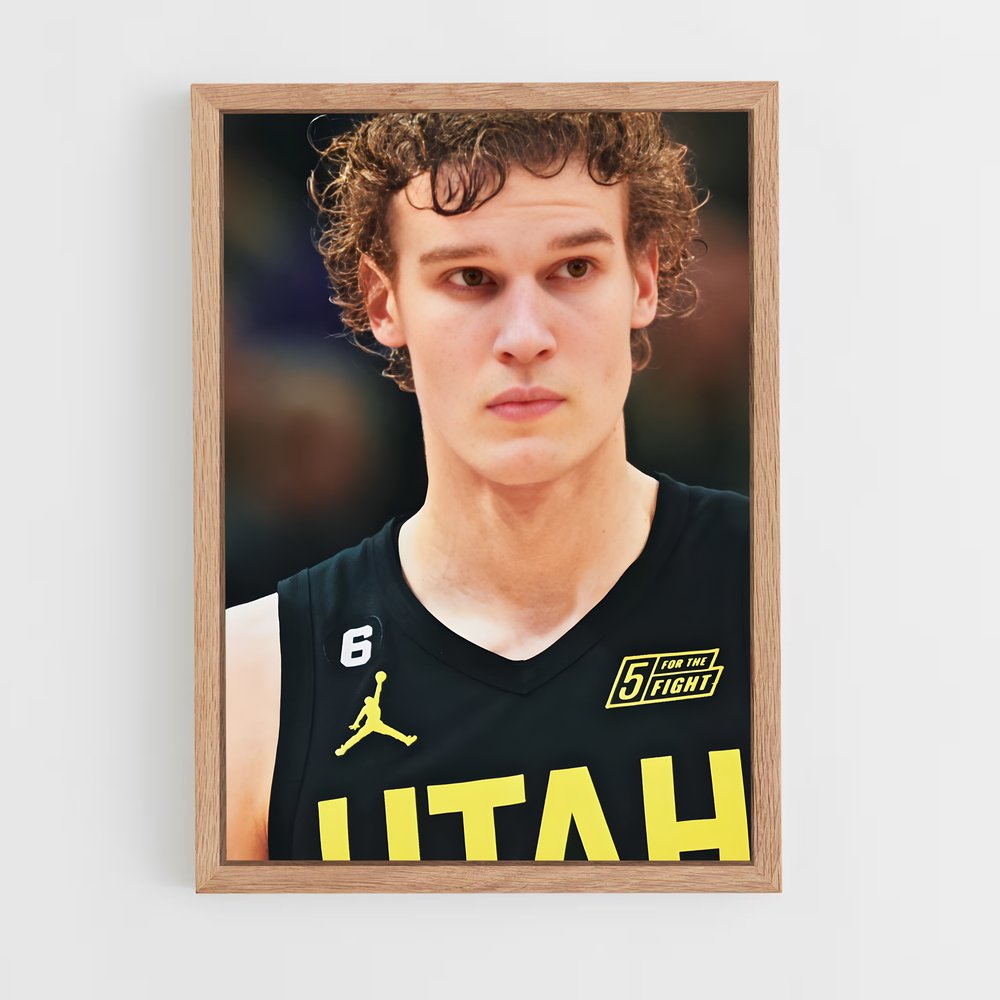 Poster Dunk de Utah – affiche Basketball (vue 4)